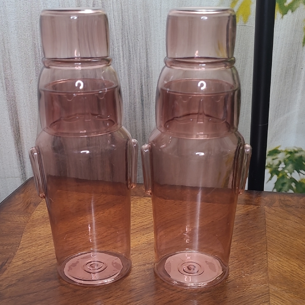 New with tags! Pair of 2 Nutcracker Carafe Sets with cups